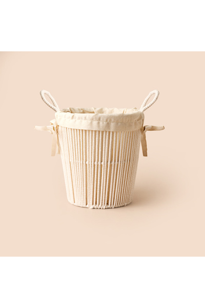 Simple سلة من القش متعددة الأغراض بتصميم بوهو - إكرو - 9 لتر