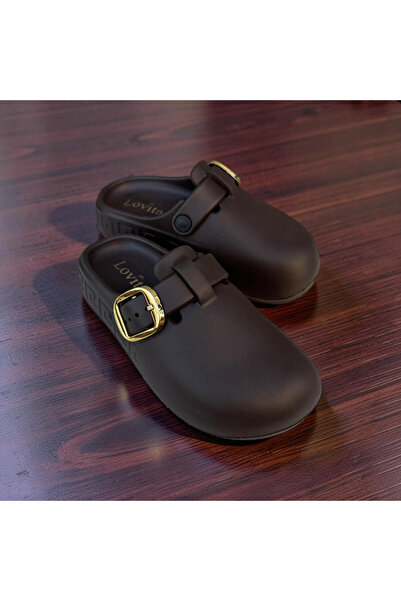 Lovita حذاء نسائي بإبزيم مغلق من الأمام خفيف بنعل مريح شبشب