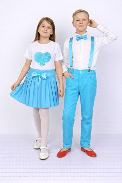 Nacar 23 Nisan 29 Ekim (tişört tütü etek) - (Gömlek-Askı-Papyon- pantolon) al...