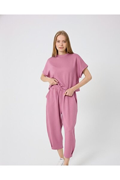 THEK BUTİK Half-Sleeved Shalwar Suit