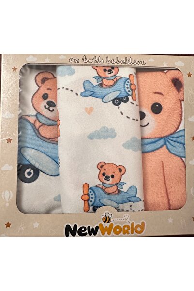Newworld baby Newworld Patterned Baby Bib Set