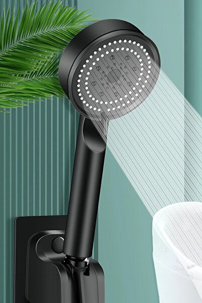 Riddex Banyo Duş Seti Turbo Pervaneli 5 Fonksiyonlu Duş Tasarraflu Başlığı Duş Hortumu 150 Cm Ve Mafsal