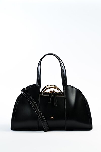 Matmazel Evora Siyah Kadın El ve Omuz Çantası