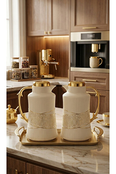 AR HOME 2 Pcs Vacuum Flask Thermos Set-AL SAIF