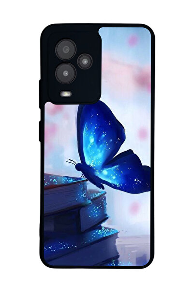 General Mobile متوافق مع GM 24 Pro مطبوع، أسود غير لامع، سيليكون ناعم، واقي، ...