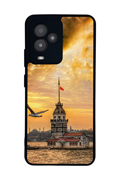 General Mobile متوافق مع GM 24 Pro مطبوع، أسود غير لامع، سيليكون ناعم، واقي، ...