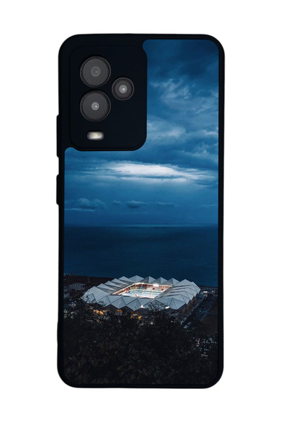 General Mobile متوافق مع GM 24 Pro مطبوع، أسود غير لامع، سيليكون ناعم، واقي، ...