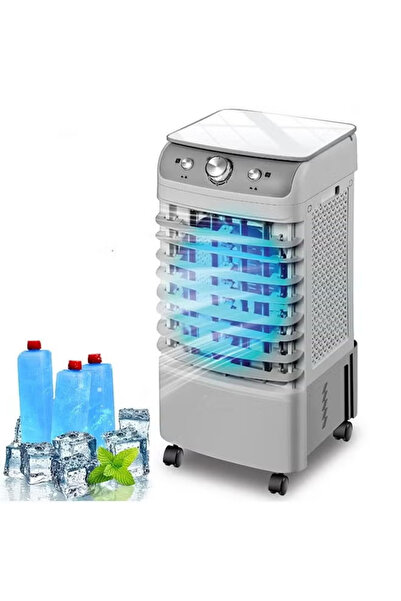 Cady One مبرد هواء صحراوي 12 لتر، مكيف صحراوي محمول بخزان ماء ومروحة مكيف بـ ...