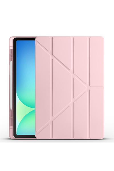 Ummeslem غطاء حماية للتابلت متوافق مع جهاز Galaxy Tab S10 FE Plus، قابل للطي ...
