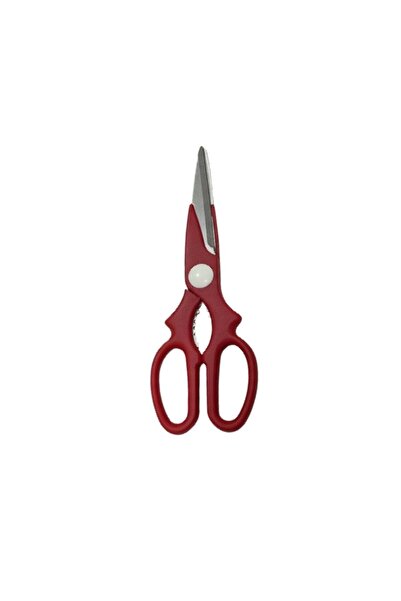 japan Japanese Multi-Function Kitchen Scissors 23 cm Red