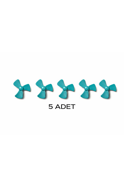 Devremarkt 5 Adet 50mm 3 Kanat Pervane Oyuncak Rüzgar Gülü Su Botu RC DIY DC ...