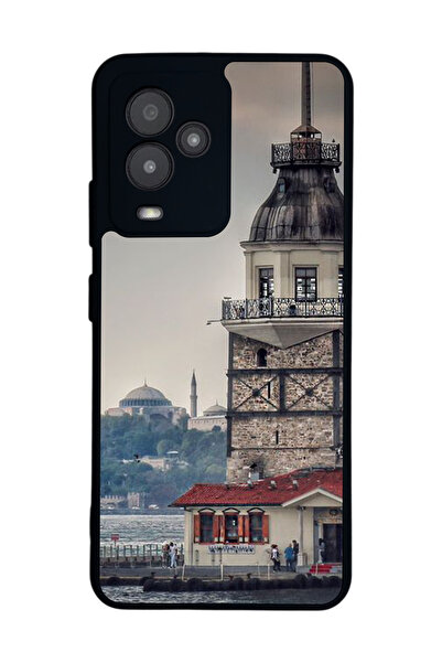 General Mobile متوافق مع GM 24 Pro مطبوع، أسود غير لامع، سيليكون ناعم، واقي، ...