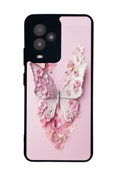 General Mobile متوافق مع GM 24 Pro مطبوع، أسود غير لامع، سيليكون ناعم، واقي، ...