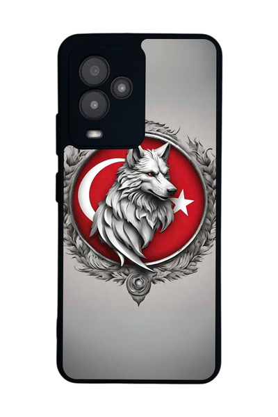 General Mobile متوافق مع GM 24 Pro مطبوع، أسود غير لامع، سيليكون ناعم، واقي، ...