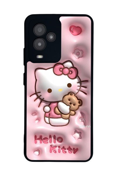 General Mobile متوافق مع GM 24 Pro مطبوع، أسود غير لامع، سيليكون ناعم، واقي، ...