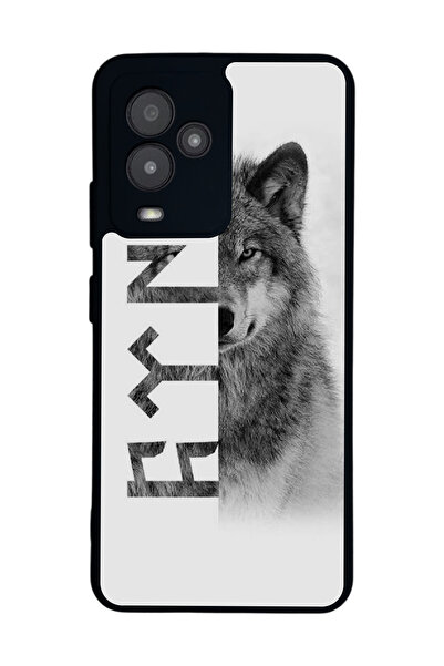 General Mobile متوافق مع GM 24 Pro مطبوع، أسود غير لامع، سيليكون ناعم، واقي، ...