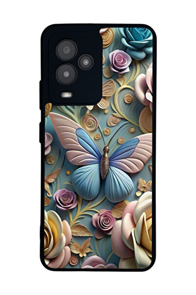 General Mobile متوافق مع GM 24 Pro مطبوع، أسود غير لامع، سيليكون ناعم، واقي، ...