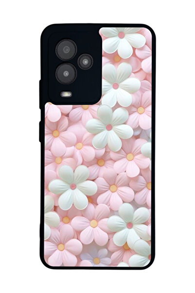 General Mobile متوافق مع GM 24 Pro مطبوع، أسود غير لامع، سيليكون ناعم، واقي، ...