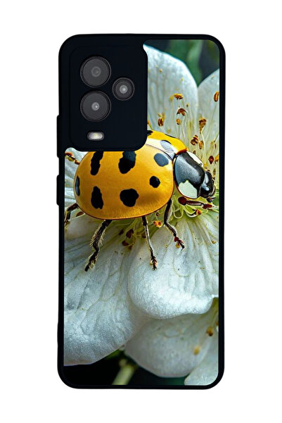 General Mobile متوافق مع GM 24 Pro مطبوع، أسود غير لامع، سيليكون ناعم، واقي، ...