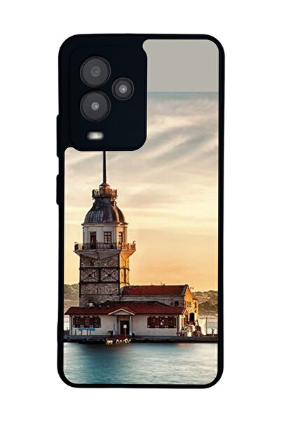 General Mobile متوافق مع GM 24 Pro مطبوع، أسود غير لامع، سيليكون ناعم، واقي، ...