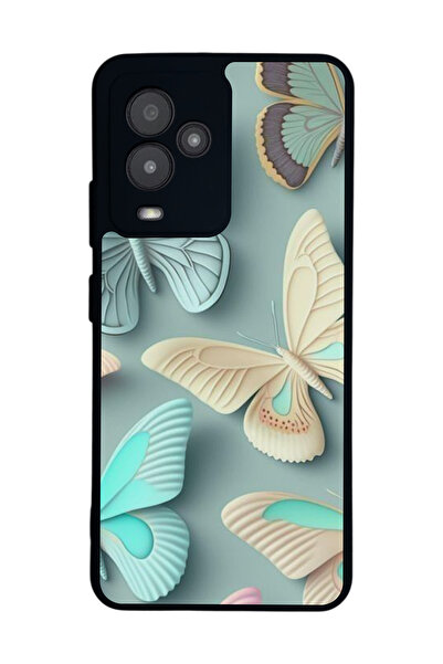 General Mobile متوافق مع GM 24 Pro مطبوع، أسود غير لامع، سيليكون ناعم، واقي، ...