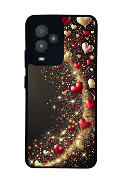 General Mobile متوافق مع GM 24 Pro مطبوع، أسود غير لامع، سيليكون ناعم، واقي، ...