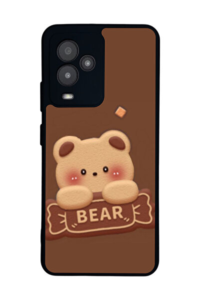 General Mobile متوافق مع GM 24 Pro مطبوع، أسود غير لامع، سيليكون ناعم، واقي، ...