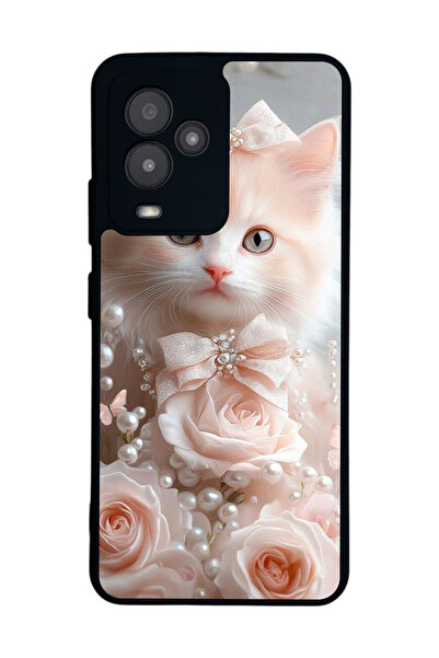 General Mobile متوافق مع GM 24 Pro مطبوع، أسود غير لامع، سيليكون ناعم، واقي، ...