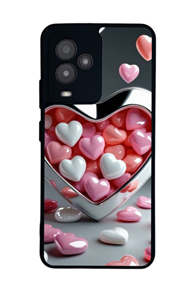 General Mobile متوافق مع GM 24 Pro مطبوع، أسود غير لامع، سيليكون ناعم، واقي، ...