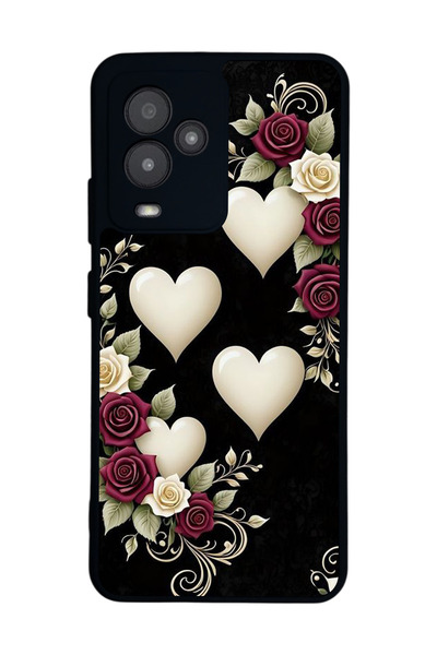 General Mobile Gm 24 Pro Compatible Printed , Matte Black, Soft Silicone, Pro...