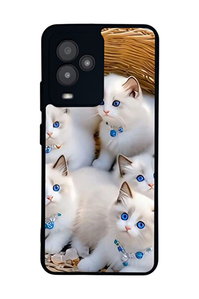 General Mobile متوافق مع GM 24 Pro مطبوع، أسود غير لامع، سيليكون ناعم، واقي، ...