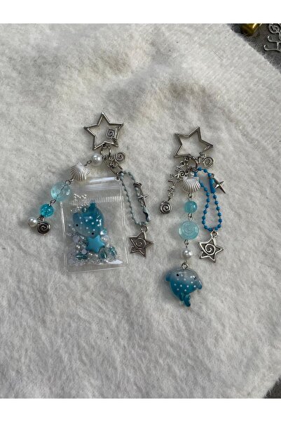 marjinalgiyim Manta Stingray with Charmlı Keychain Ornament