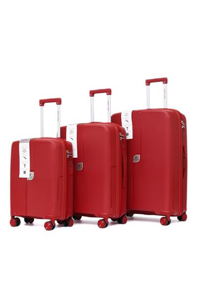 AMERICAN LUGgAGE Unbreakable 3-Piece Rubber Suitcase Set | Lightweight & Secu...