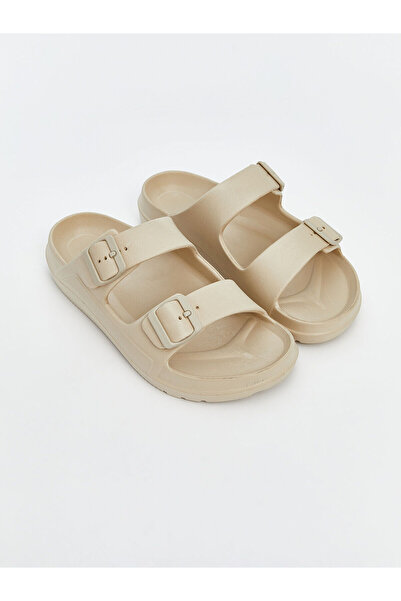 LC Waikiki Özmarka New Season Double Striped Men's Slippers