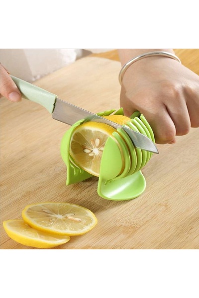 Shun مقبض التقطيع شرائح FRUIT SLICER