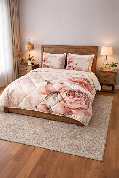 AYBERK HOME TEXTİLE SAHRA Çift Kişilik Seti 6 Parçalı