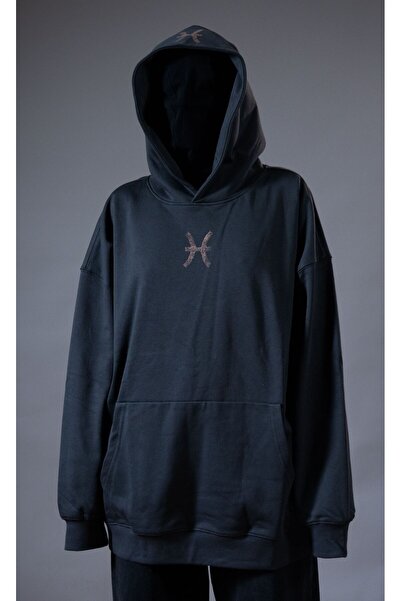 SawArt Custom Made Sweatshirt with Gemini Zodiac Sign