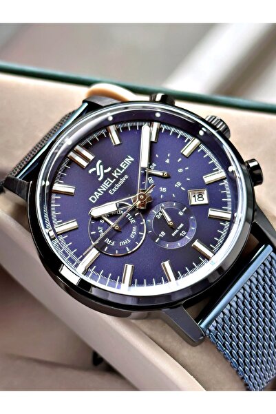 Daniel Klein Functional Straw Cord Men's Wristwatch