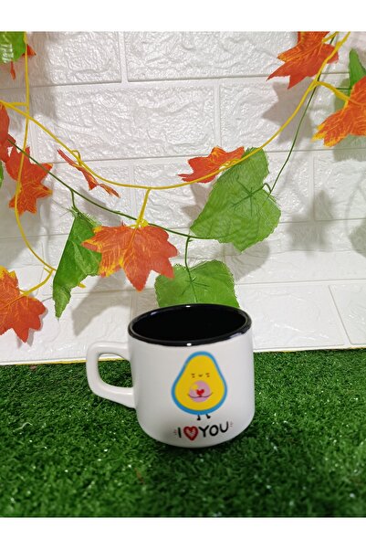 Home Coffee Cup "I Love You" ❤️   Avocado"