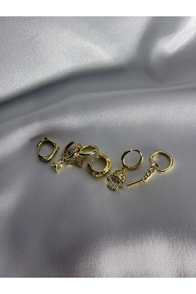 stainless steell SACHKA Stainless Steel Çoklu Küpe