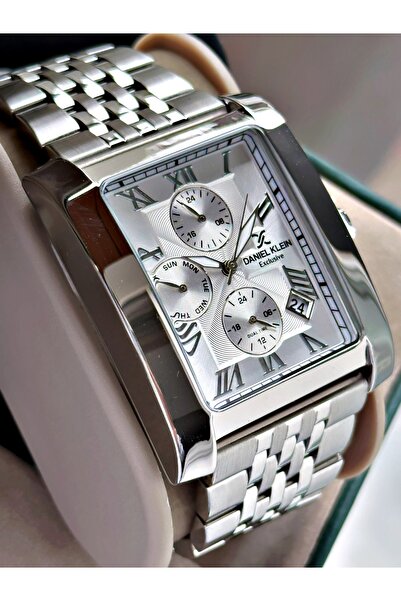 Daniel Klein Daniel KleinFonksiyonlu Kare Kasa Erkek Kol Saati