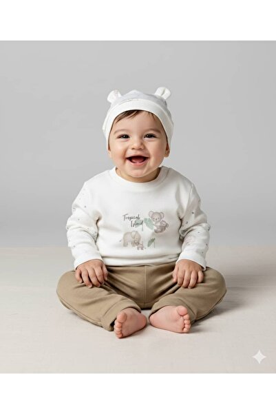 KapsülBebek مجموعة تروبيكال سفاري - 100% قطن عضوي