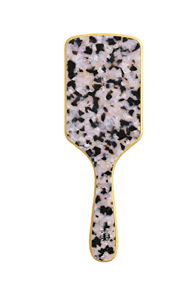 Roberta Lorenz Σετ Λεοπάρ μοτίβο Φυσικών χτενών μαλλιών Μπαμπού