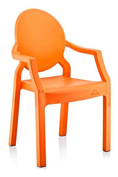 Raki Scaunel gradinita PIGLET cu brate pentru copii ORANGE