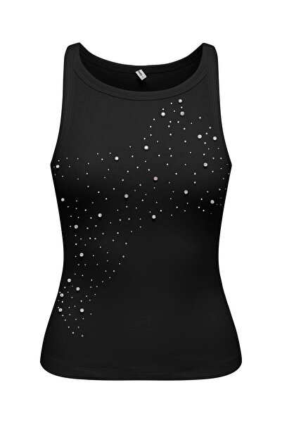 ONLY Onlflız Life Black Women's Sleeveless T-Shirt 15368917
