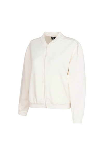 hummel Sargento Zippered Ecru Women's Sweatshirt 922499-9157