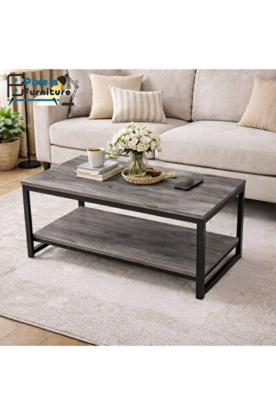 PixelsFurniture A two-tiered main table from Pixel Furniture, suitable for sm...