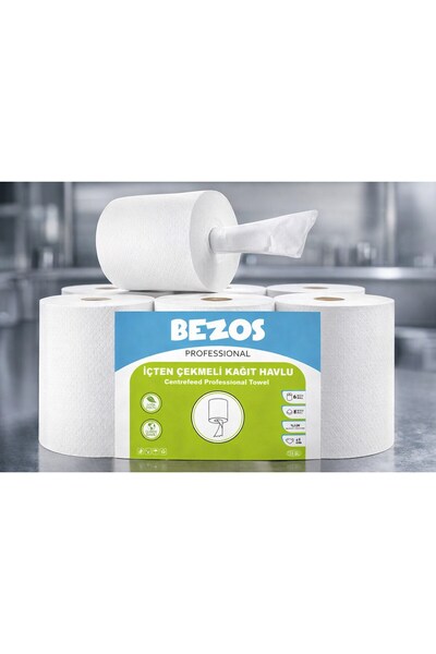 Twin Store علبة مناديل ورقية احترافية من بيزوس، تحتوي على 6 قطع |   الاستخدام...