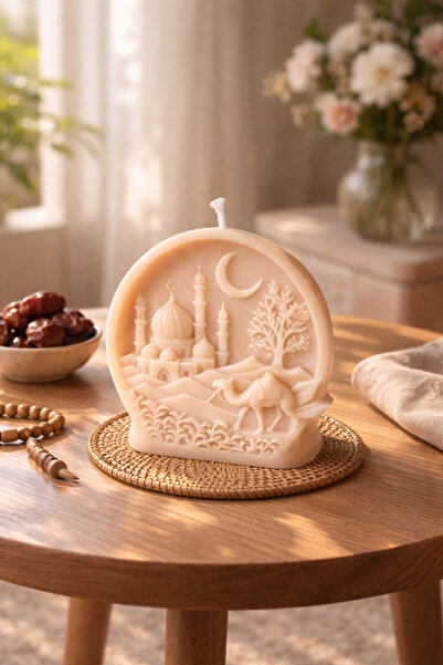 Candle d'amour Candle d’amour Sandal Kokulu Ramazan Özel Seri Ay & Cami Figür...