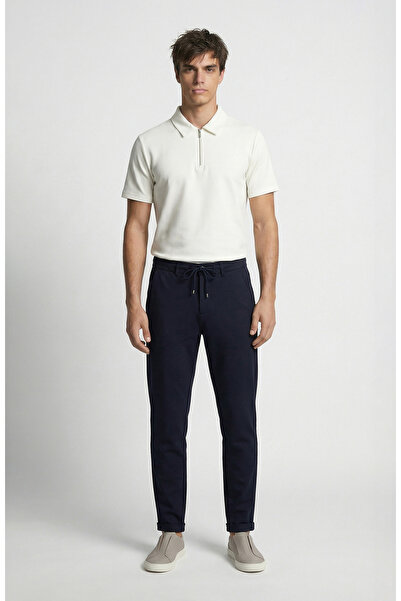 Network Lacivert Jogger Pantolon